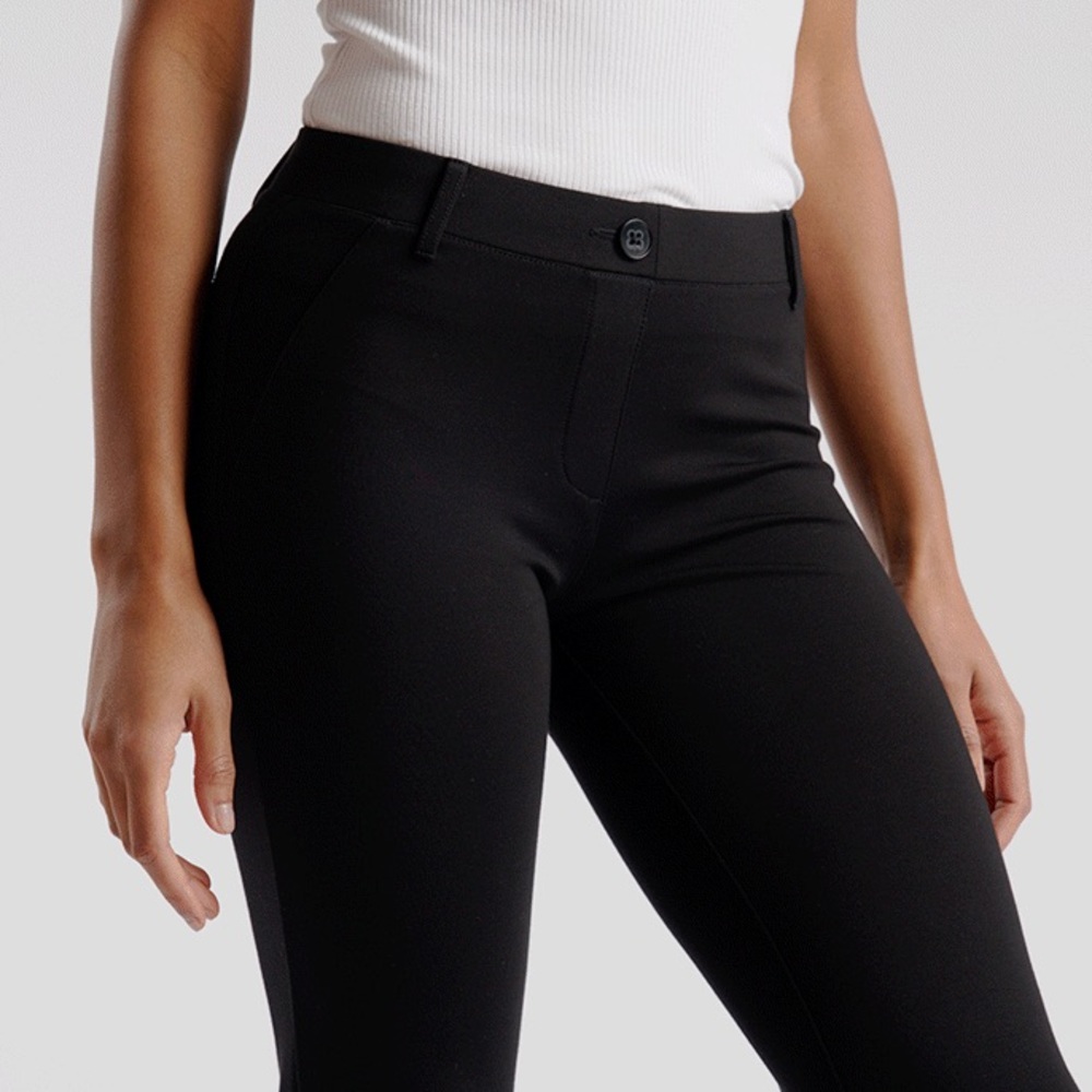 Betabrand Black Yoga Dress Pants NWOT